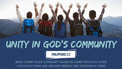 Unity In God's Community